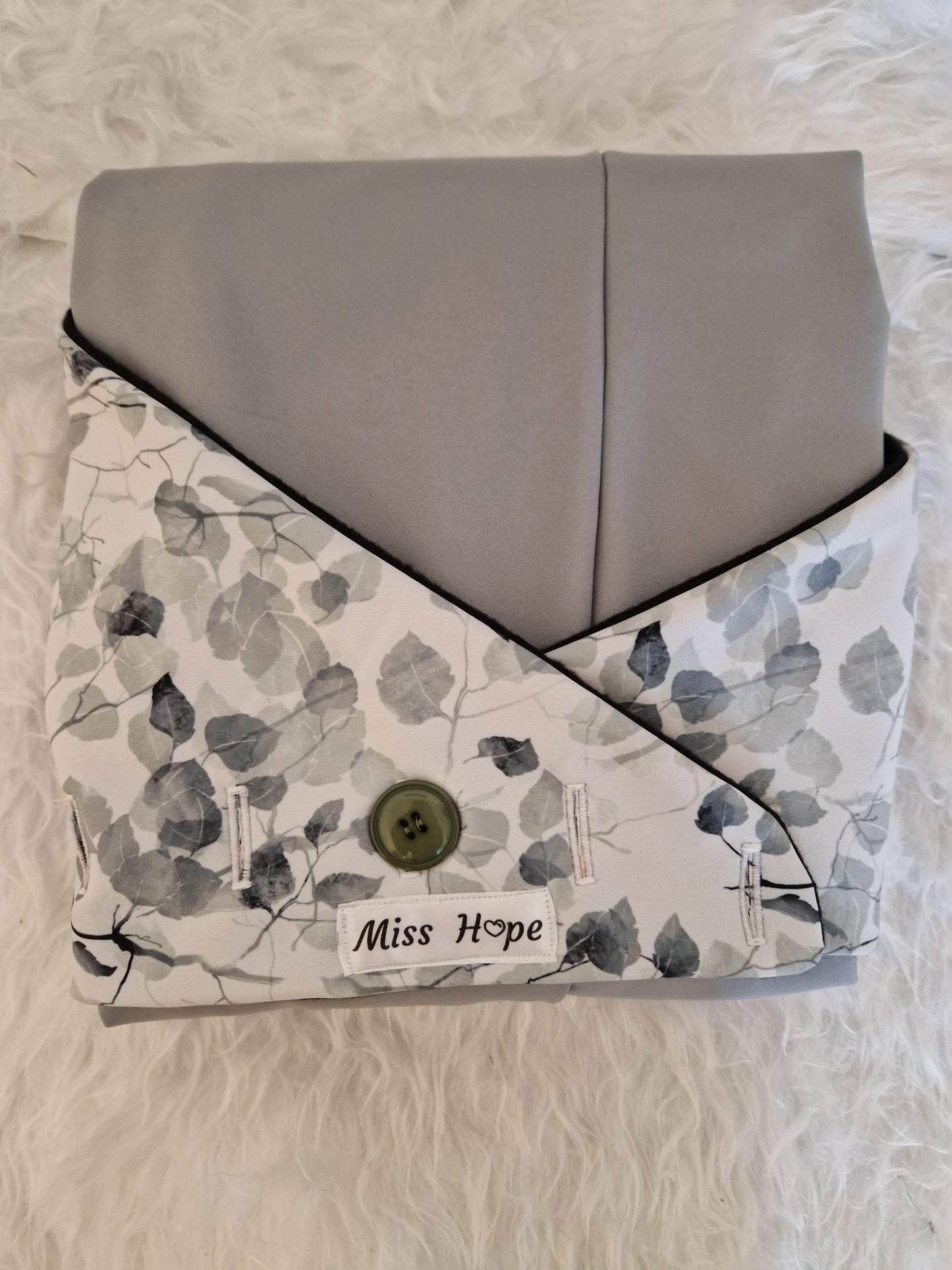 Grau trifft Eukalyptus Größe S