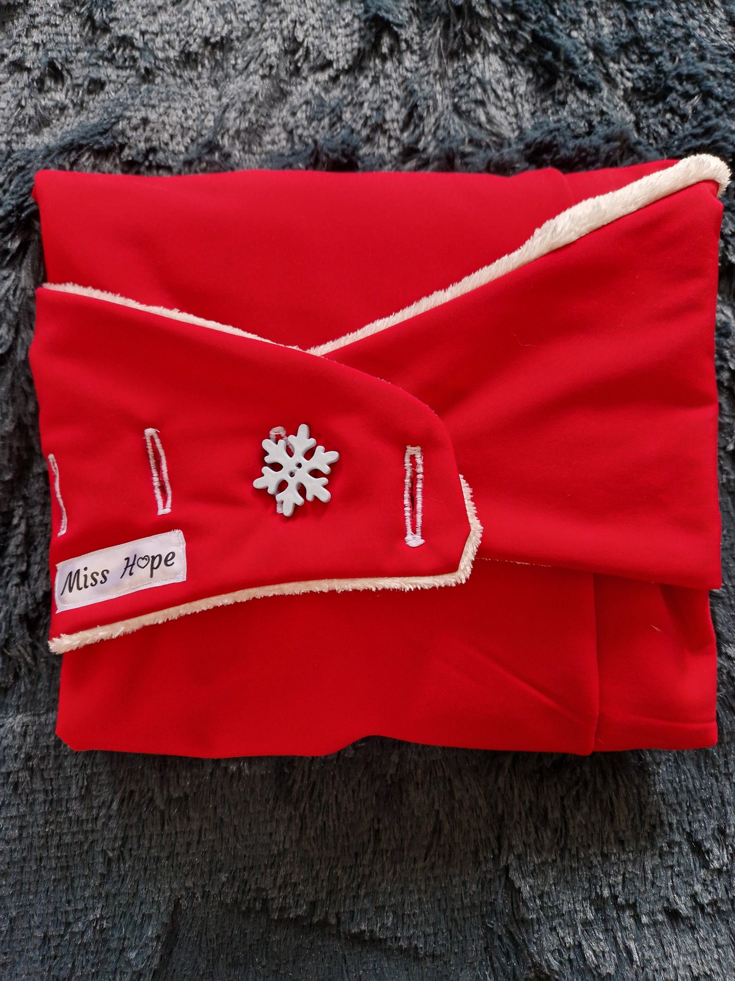 Santa's Mantel Größe S