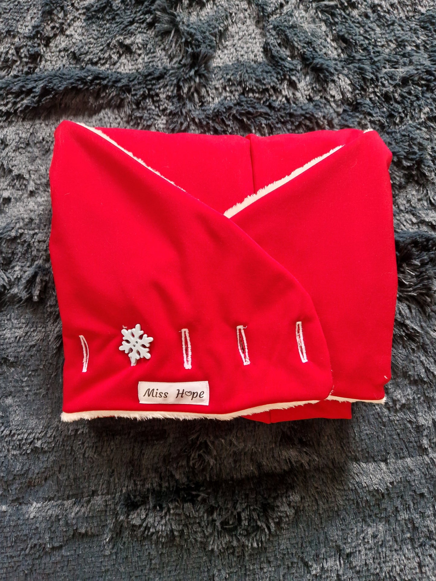 Santa's Mantel Größe L