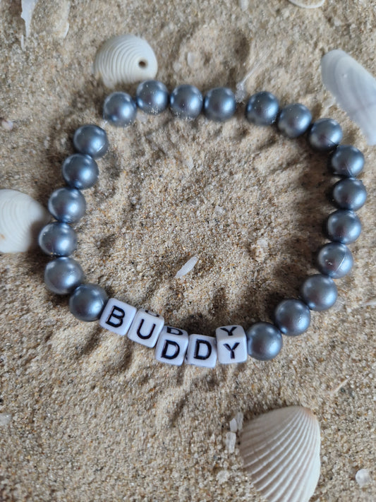 Armband mit Namen BUDDY