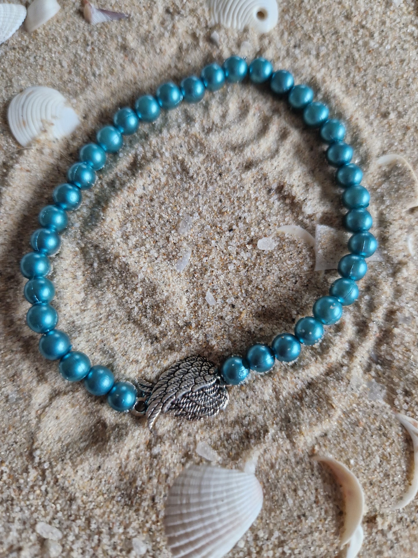 Armband mit Engelsflügel