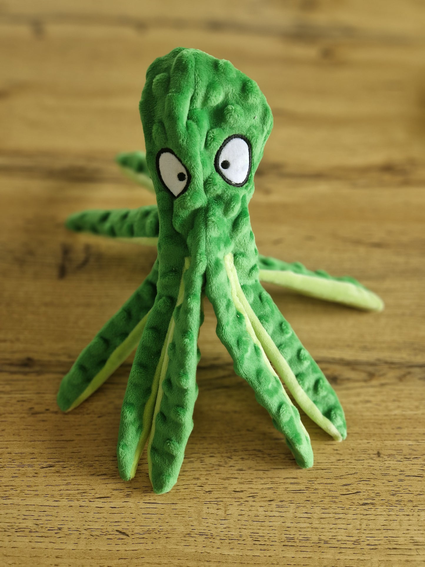 Hundespielzeug Oktopus grün