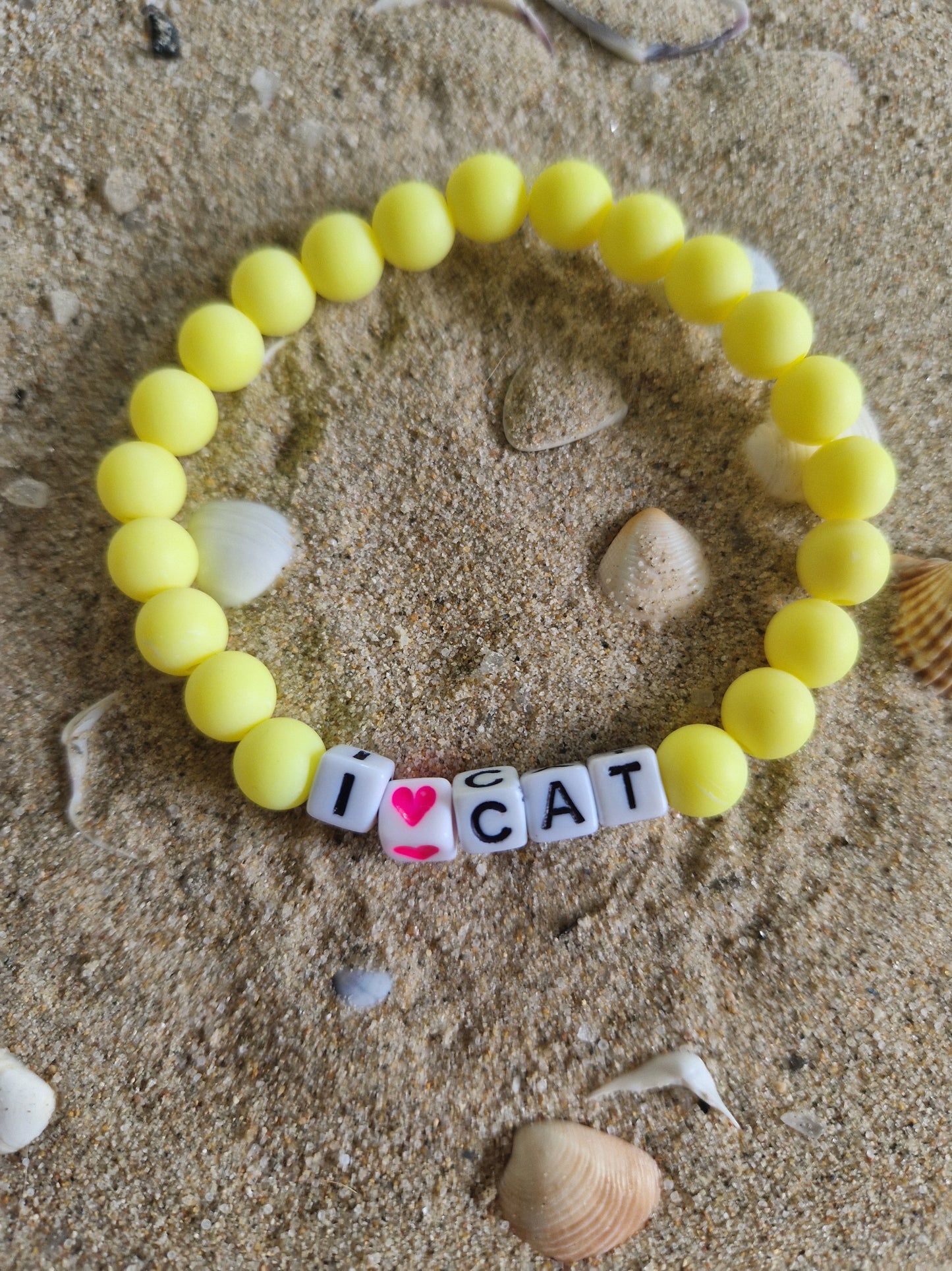 Armband I ❤️ Cat
