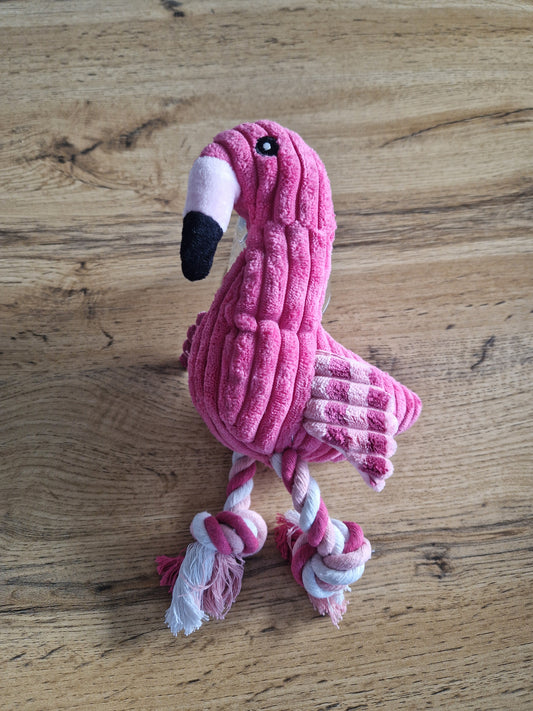 Hundespielzeug Flamingo
