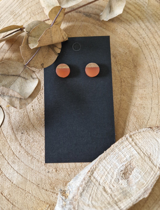 Holz & Harz Orange durchsichtig