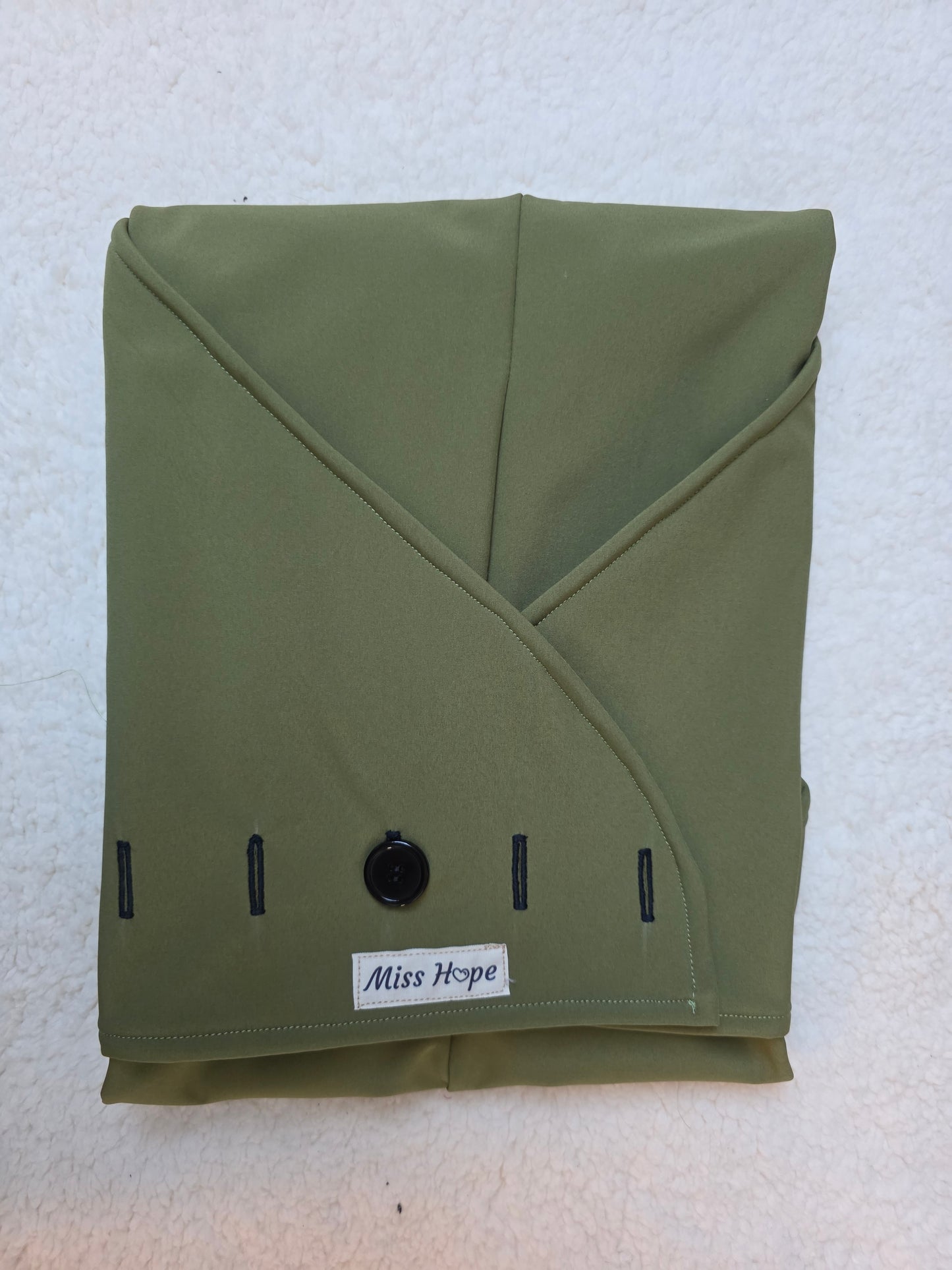 Regenmantel in Größe S in Olivgrün