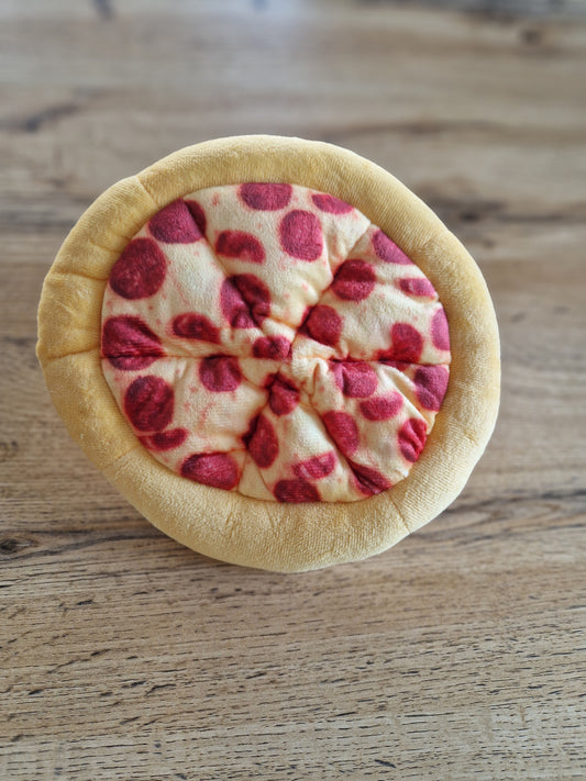 Hundespielzeug Pizza