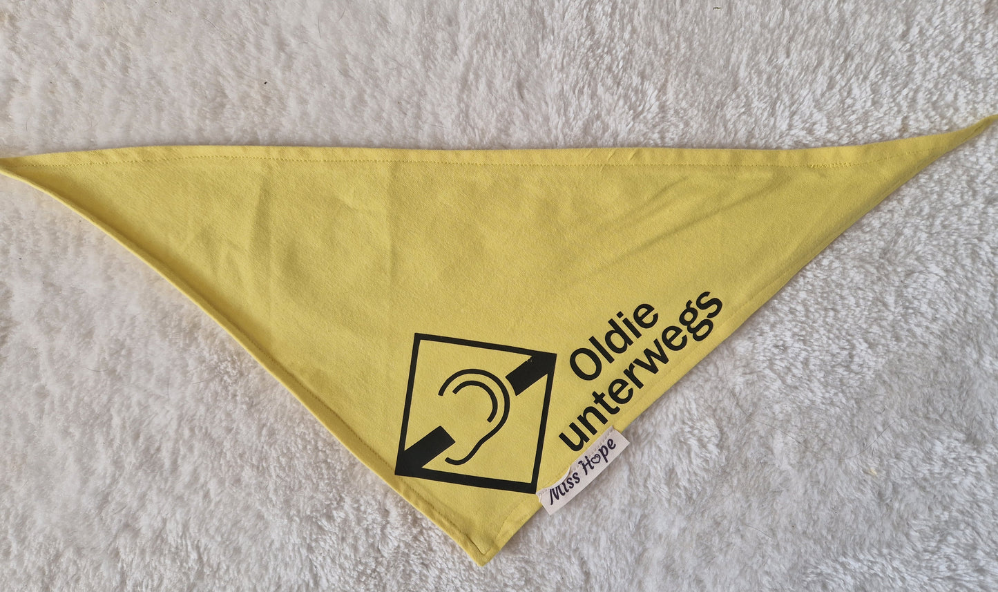 Halstuch Oldie unterwegs