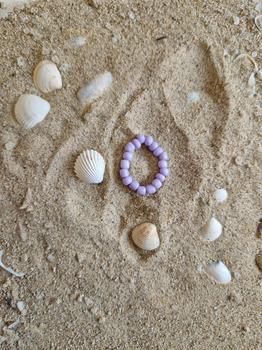 Fingerring pastell lila