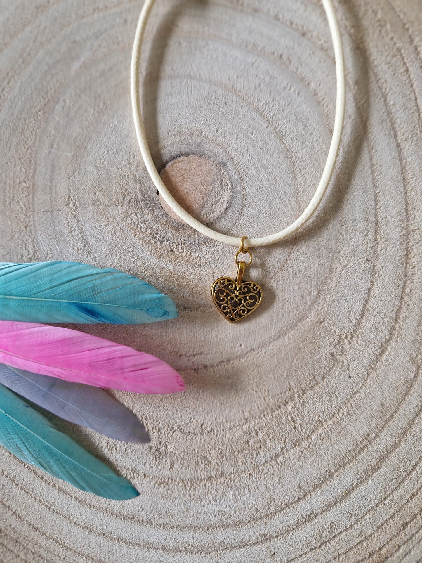 Halskette mit Herzchen Anhänger