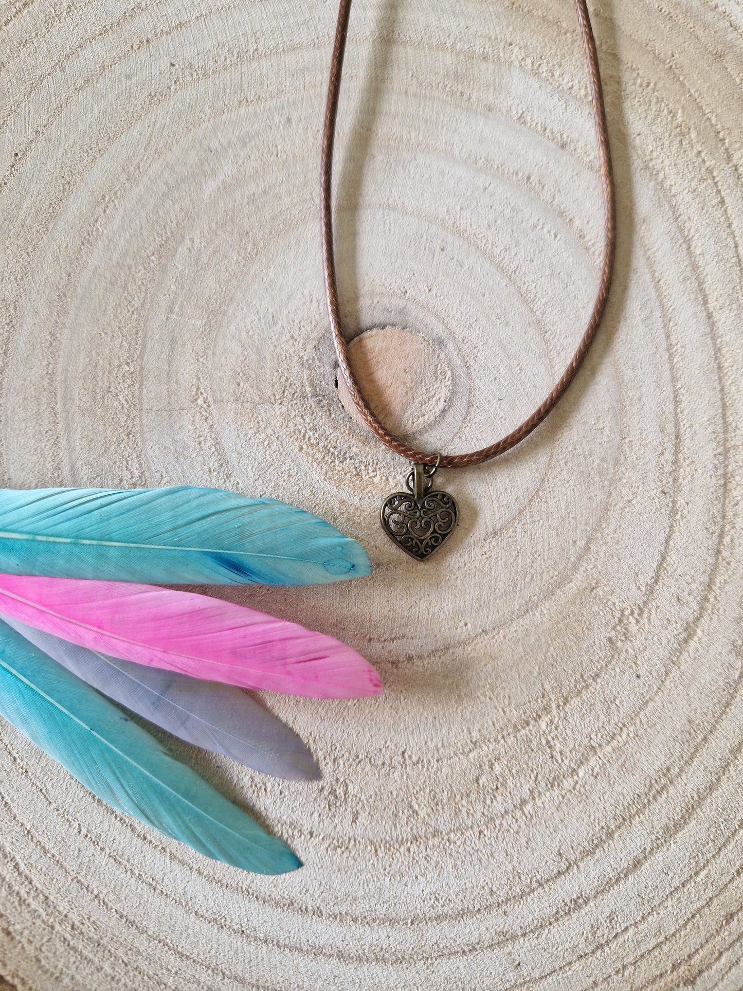 Halskette mit Herzchen Anhänger