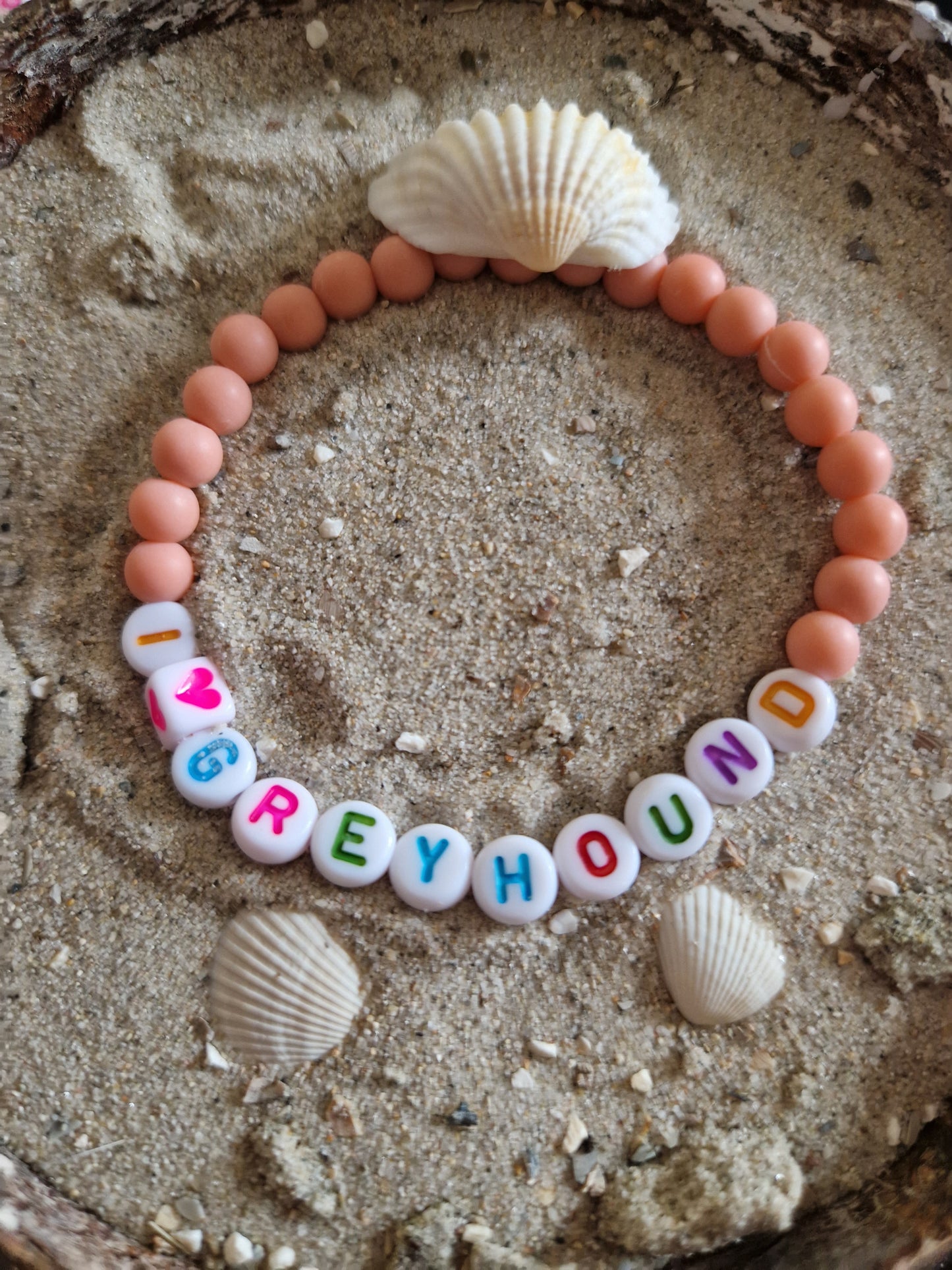 Armband I ♥️ Greyhound