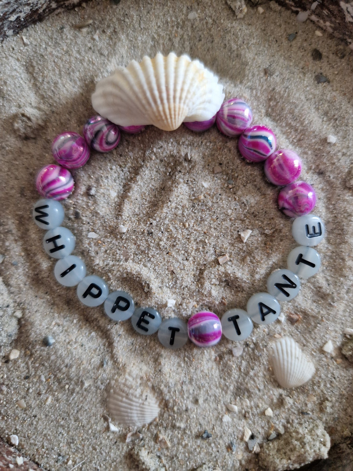 Armband Whippet Tante