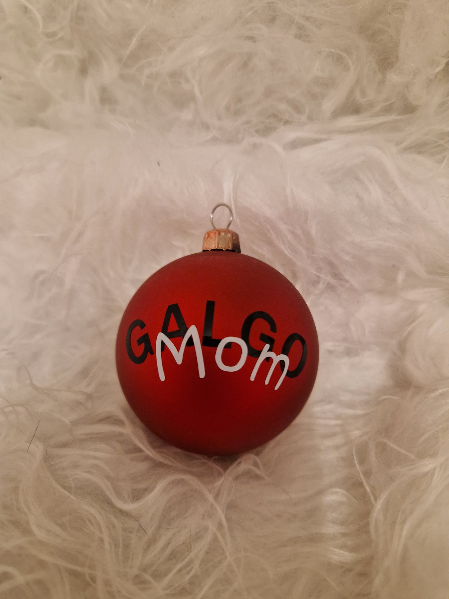 Galgo Mom Baumkugel