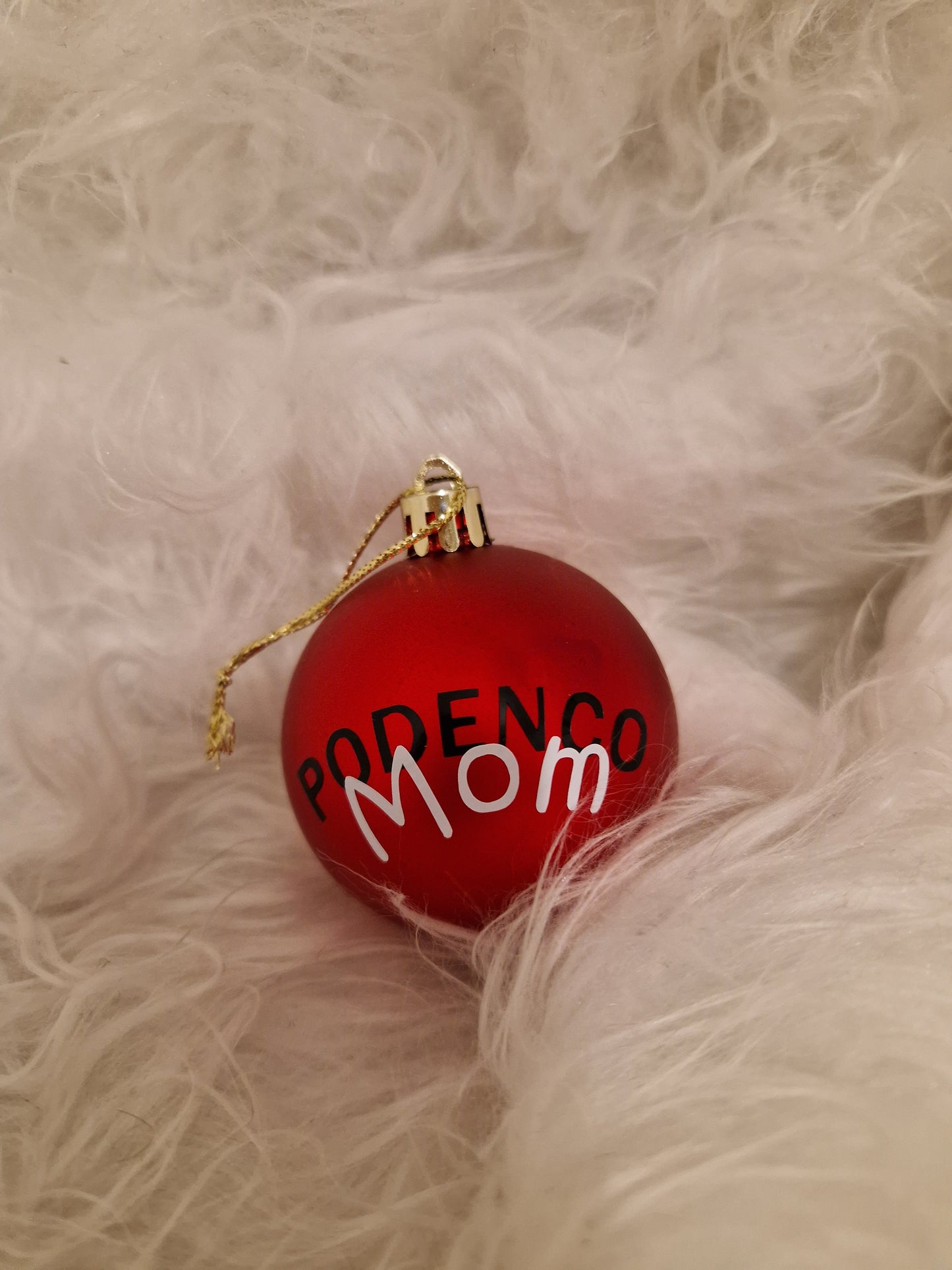 Podenco Mom Baumkugel