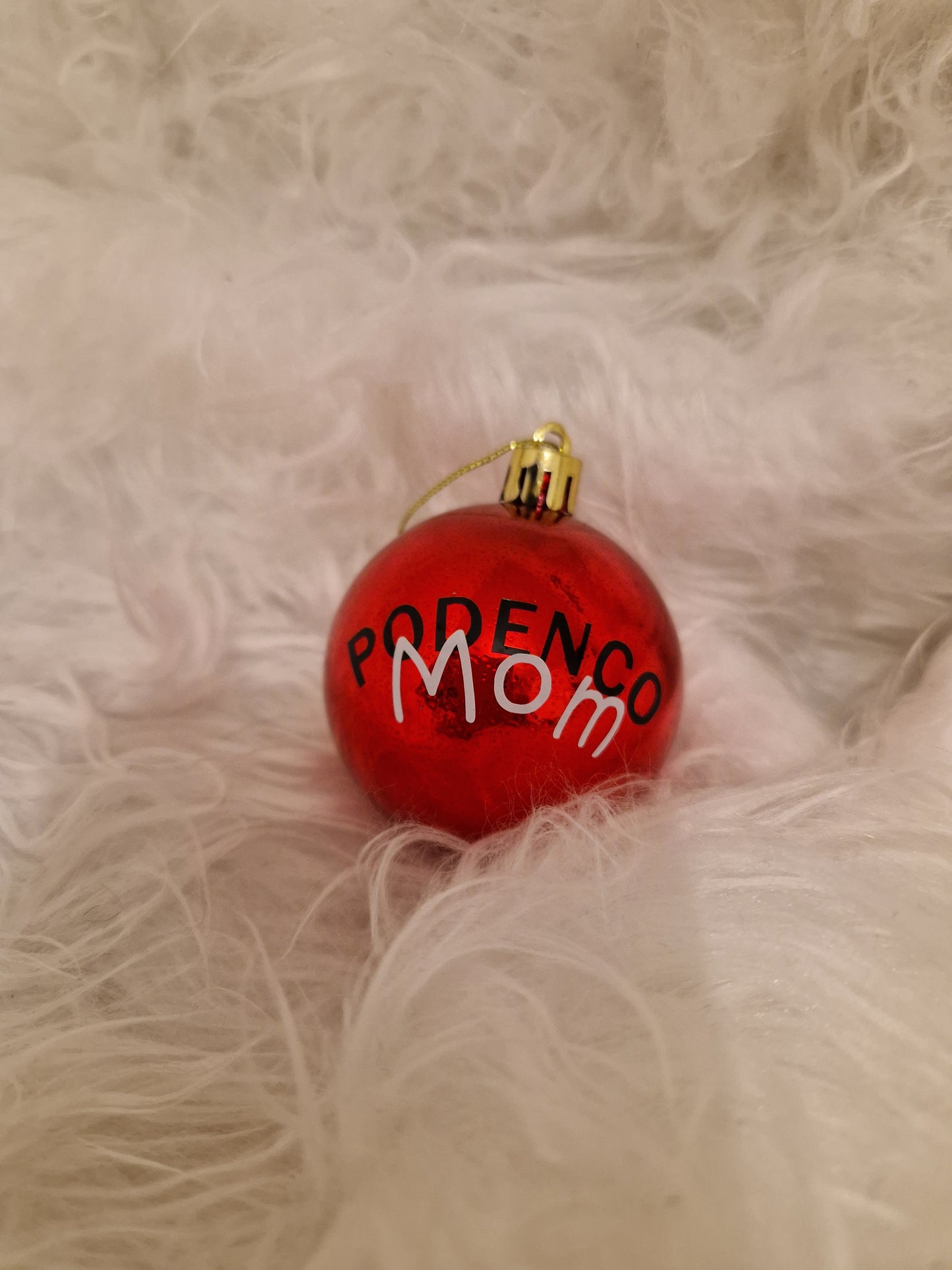 Podenco Mom Baumkugel