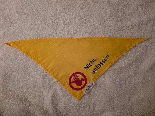 Halstuch Nicht anfassen