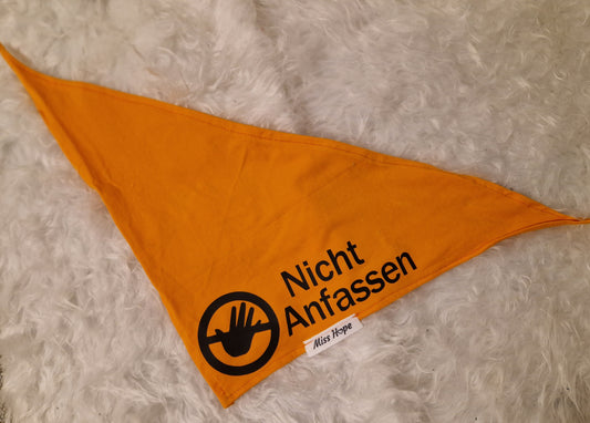 Halstuch Nicht anfassen