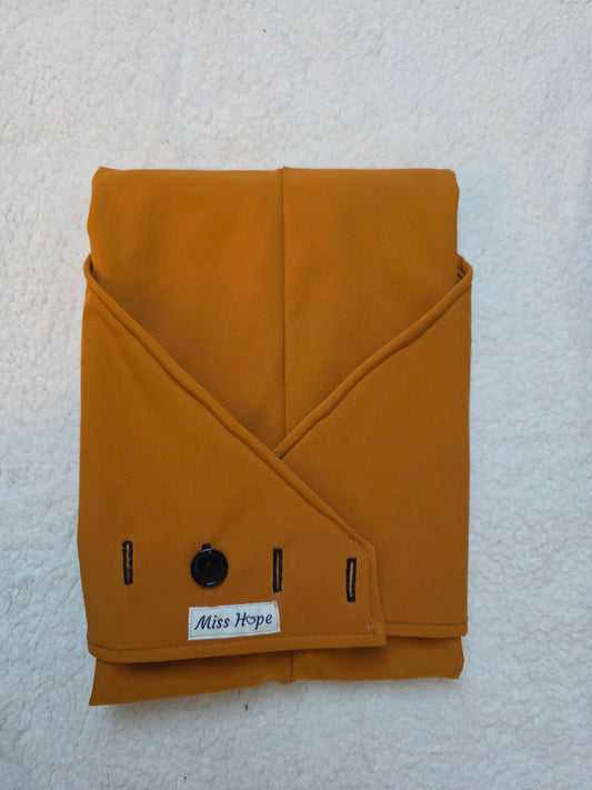 Regenmantel in Größe M in Senf